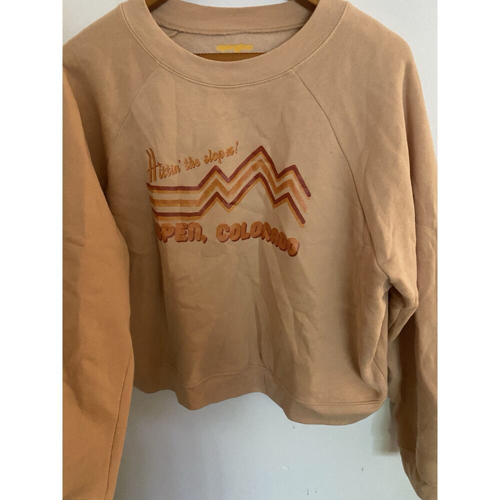 Aspen Hitting The Slopes Womens Size L Cropped